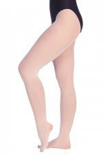 Kinkerballettstrumpfhose Elastic - rosé, Größe 116