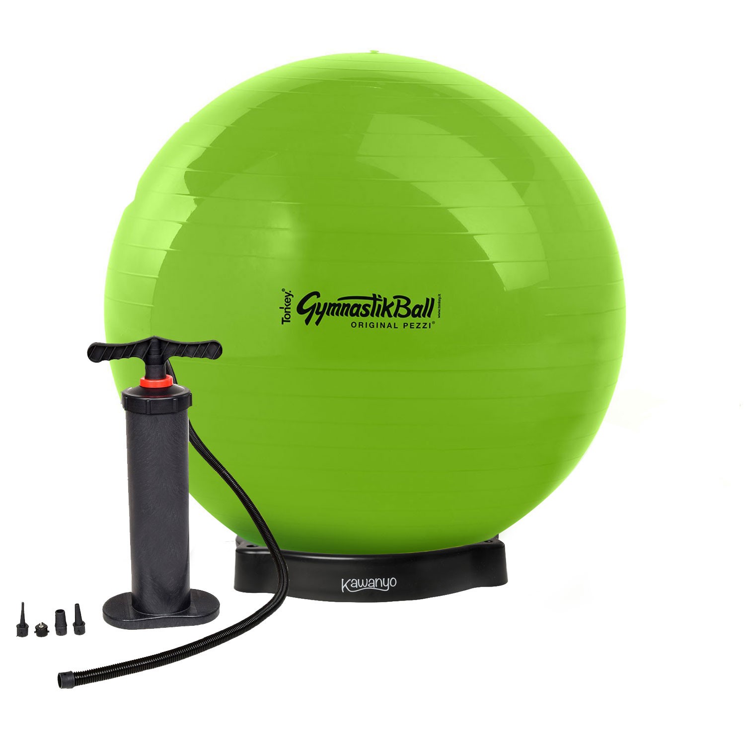 Original Pezziball STANDARD m. Standpumpe und Ballschale