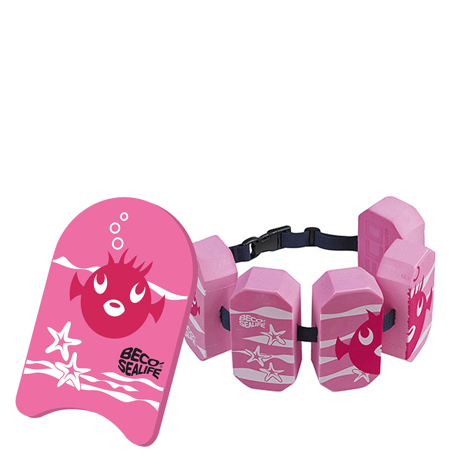 Beco Sealife Schwimmbrett m. Schwimmgürtel