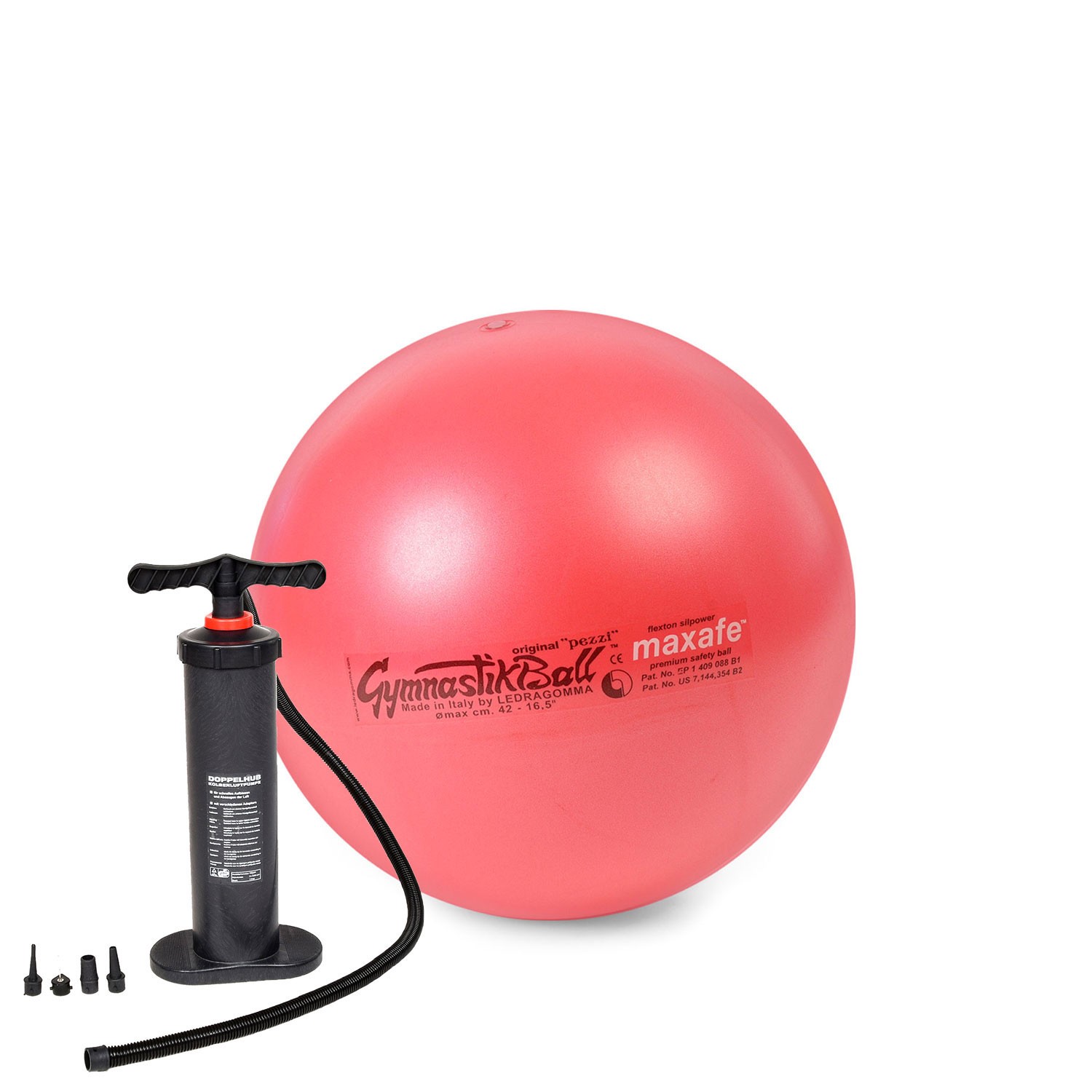 Original Pezzi® Gymnastikball MAXAFE m. Standpumpe