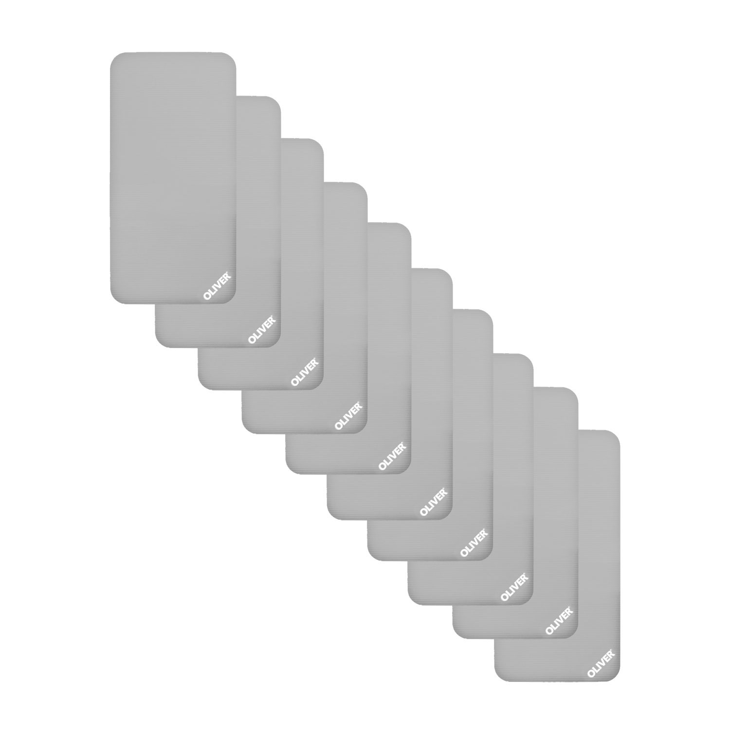 10x Oliver gymnastics mat 120 (120x60x1cm)