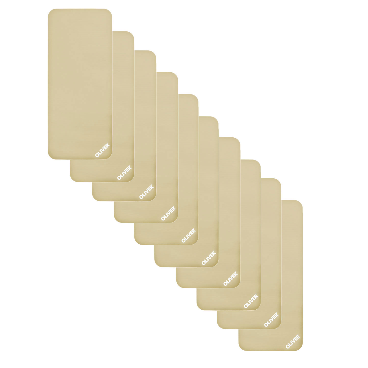 10x Oliver gymnastics mat 140 (140x60x1cm)