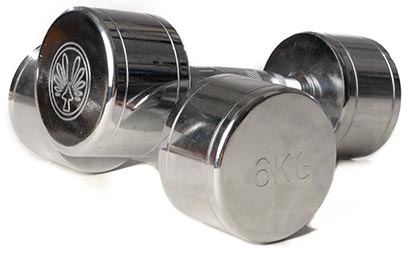 Oliver Chromhantelpaar – Hochglanz-Stahlhanteln von 1 kg bis 10 kg