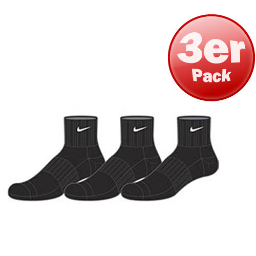 Nike 3er Pack Sport Quater (Gr. 46-50)