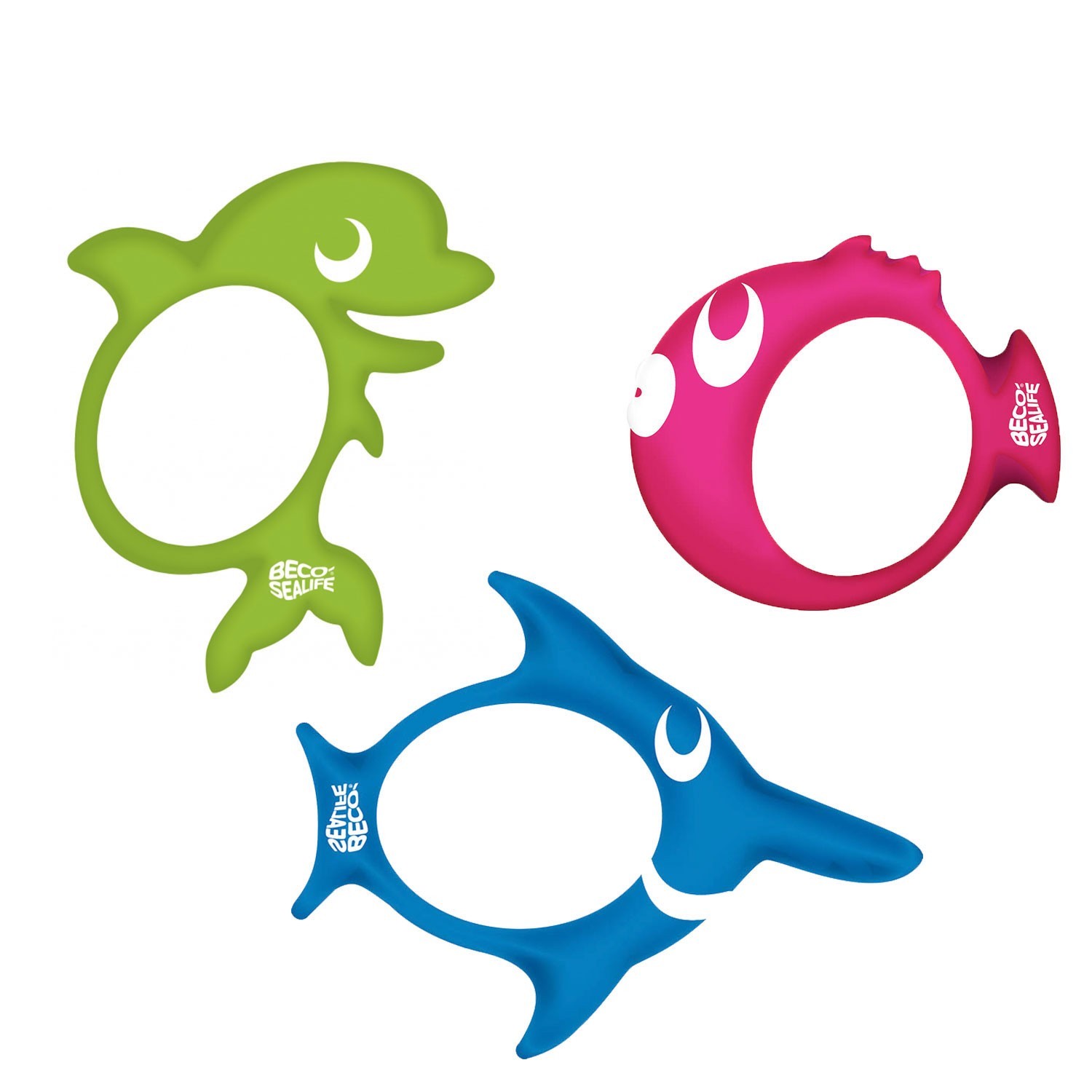 Beco Sealife Tauchring 3er Set
