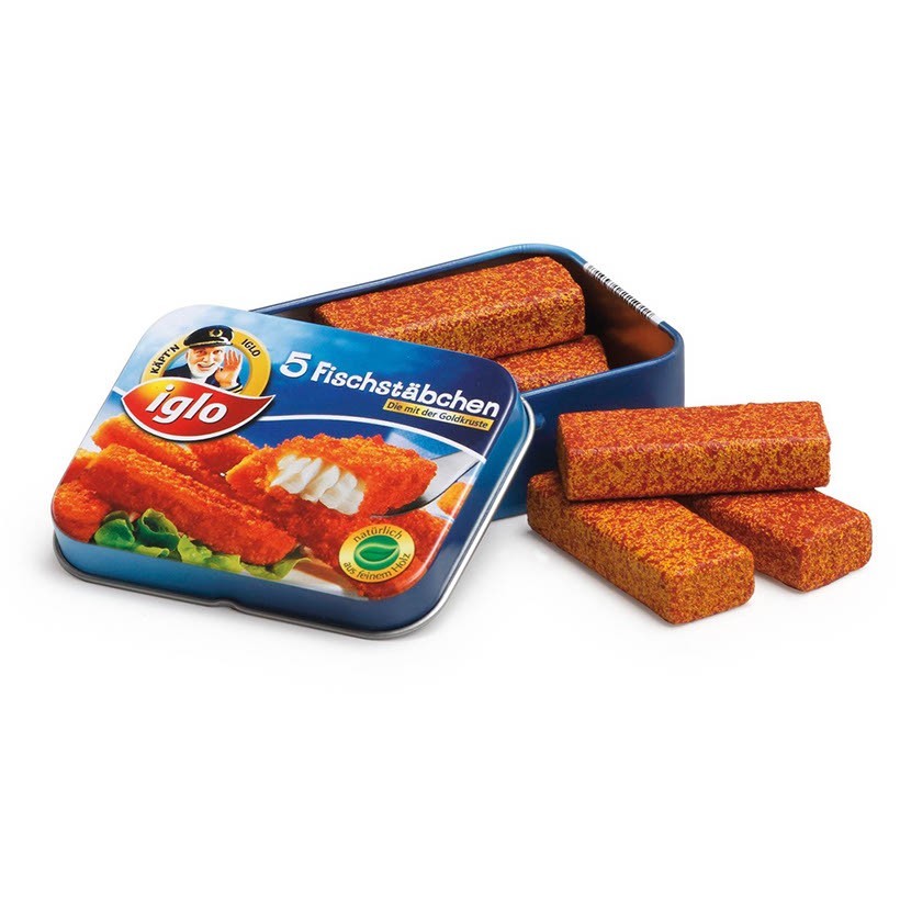 Erzi Fischstäbchen von Iglo in der Dose