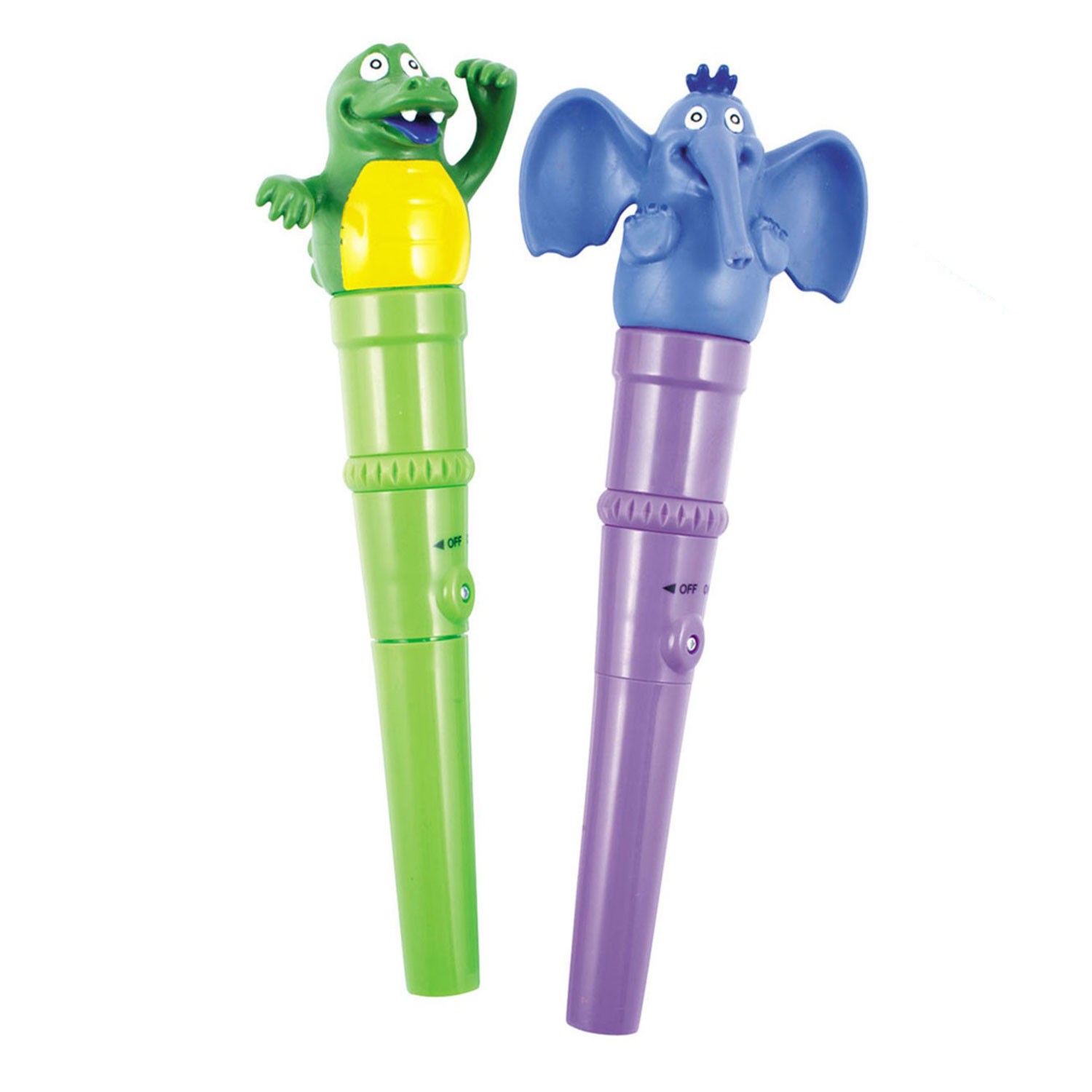 Spordas Elefant u. Gator Jiggler - Logopädie 2er Set